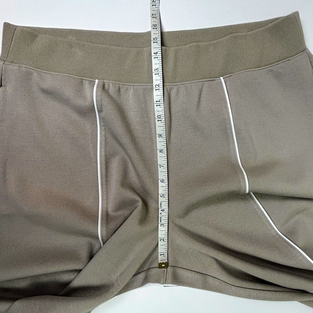 NWT Spanx Airpique Straight Track Pants Split Hem Ashwood Tan Travel 2X Petite - Picture 11 of 16